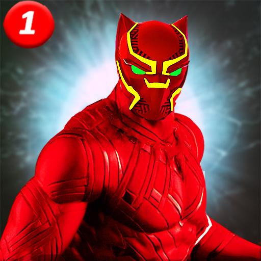 Black speed hero Monster Panther Game : Flash War