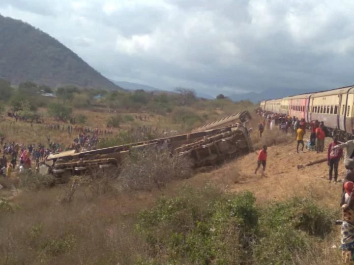 Treni yapata ajali Kidete