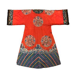 Antique Silk Hand-Embroidered Kimono