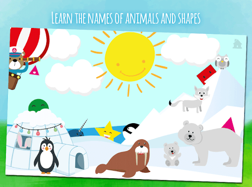 Screenshot Animals learn words for kids