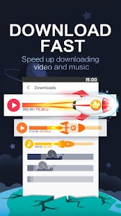 UC Browser - Daftar Screenshot Cepat