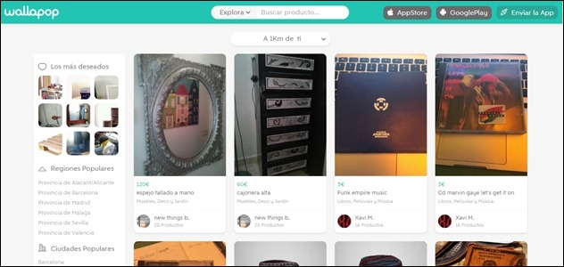 Abrir mi cuenta en Wallapop