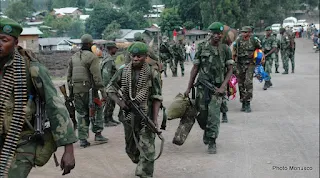 Des militaires congolais renforcent leurs positions autour de Goma au second jour des affrontements face aux rebelles du M23 (Photo Monusco)