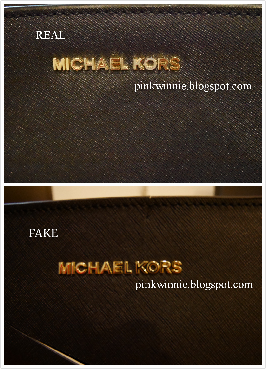 Michael Kors Selma - Fake VS Real Comparison 