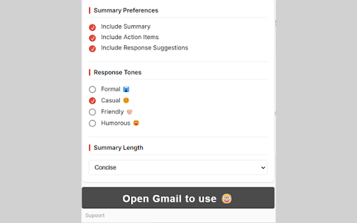 AI-Powered Email Summarizer Preview 2
