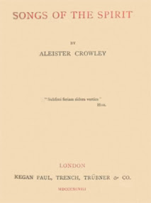 Cover of Aleister Crowley's Book Songs Of The Spirit