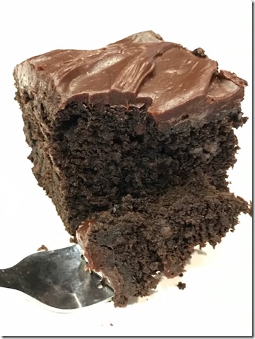 Gluten Free Chocolate Zucchini Cake 2-15-18