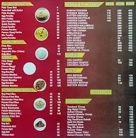 Allahabadi Zaika menu 1