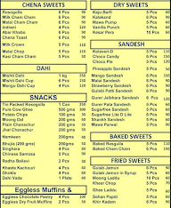 Ganguram & Sons menu 1