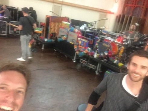 coldplay 2015.11.05 rehearsal