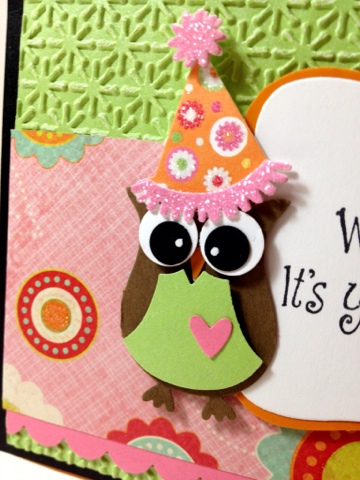 Karen's Kraft Room: Owl be your Birthday.