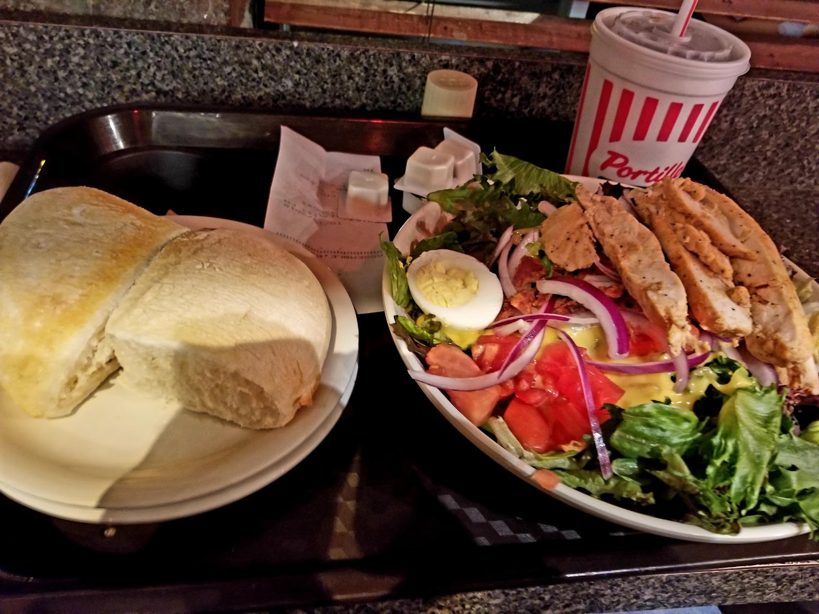 Rankin/Bass-historian: Portillo's has good salads!