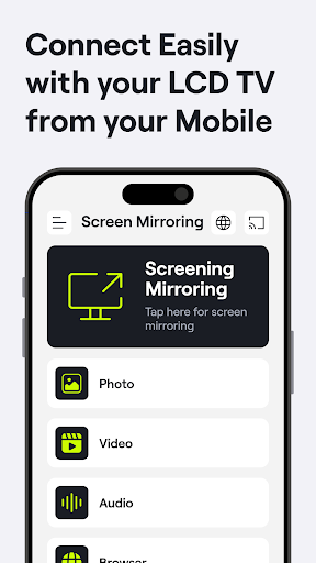 Screenshot Screen Mirroring - Miracast
