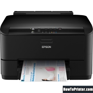 Reset Epson WorkForce WP-4025DW printer by Resetter program