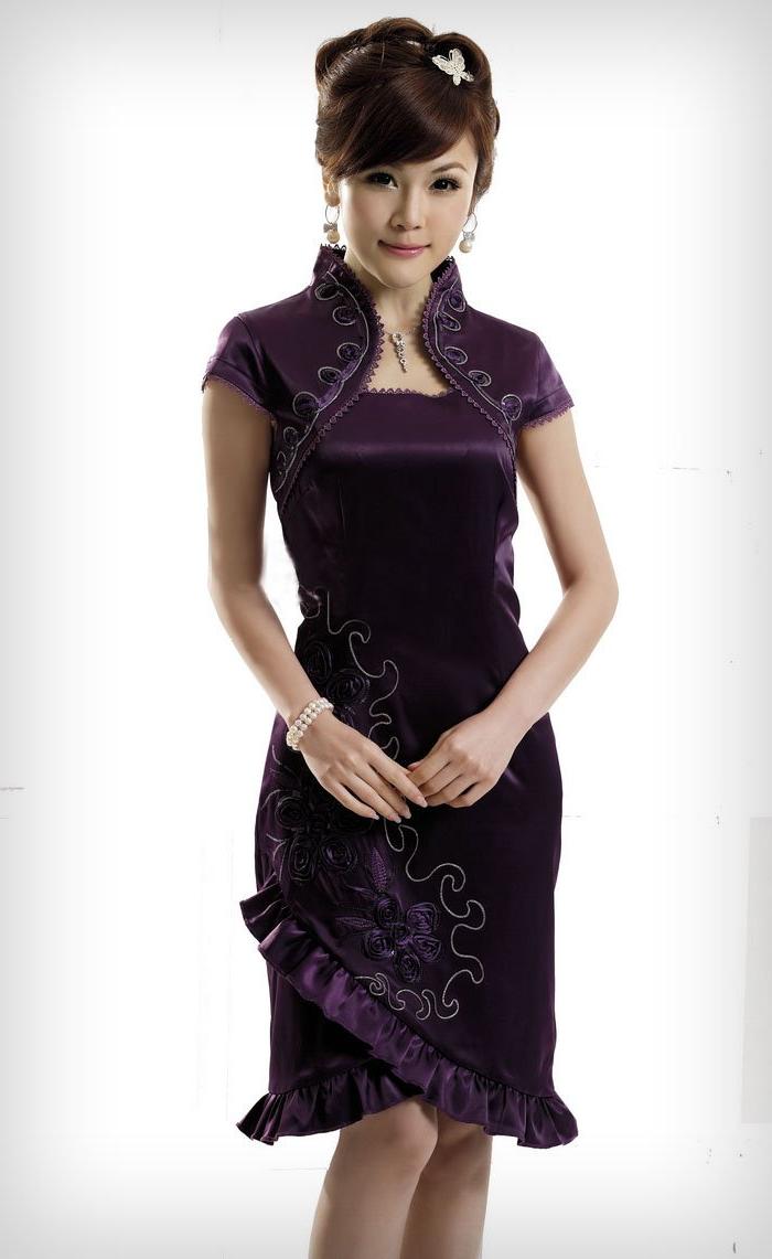 Buy qipao , cheongsam black,