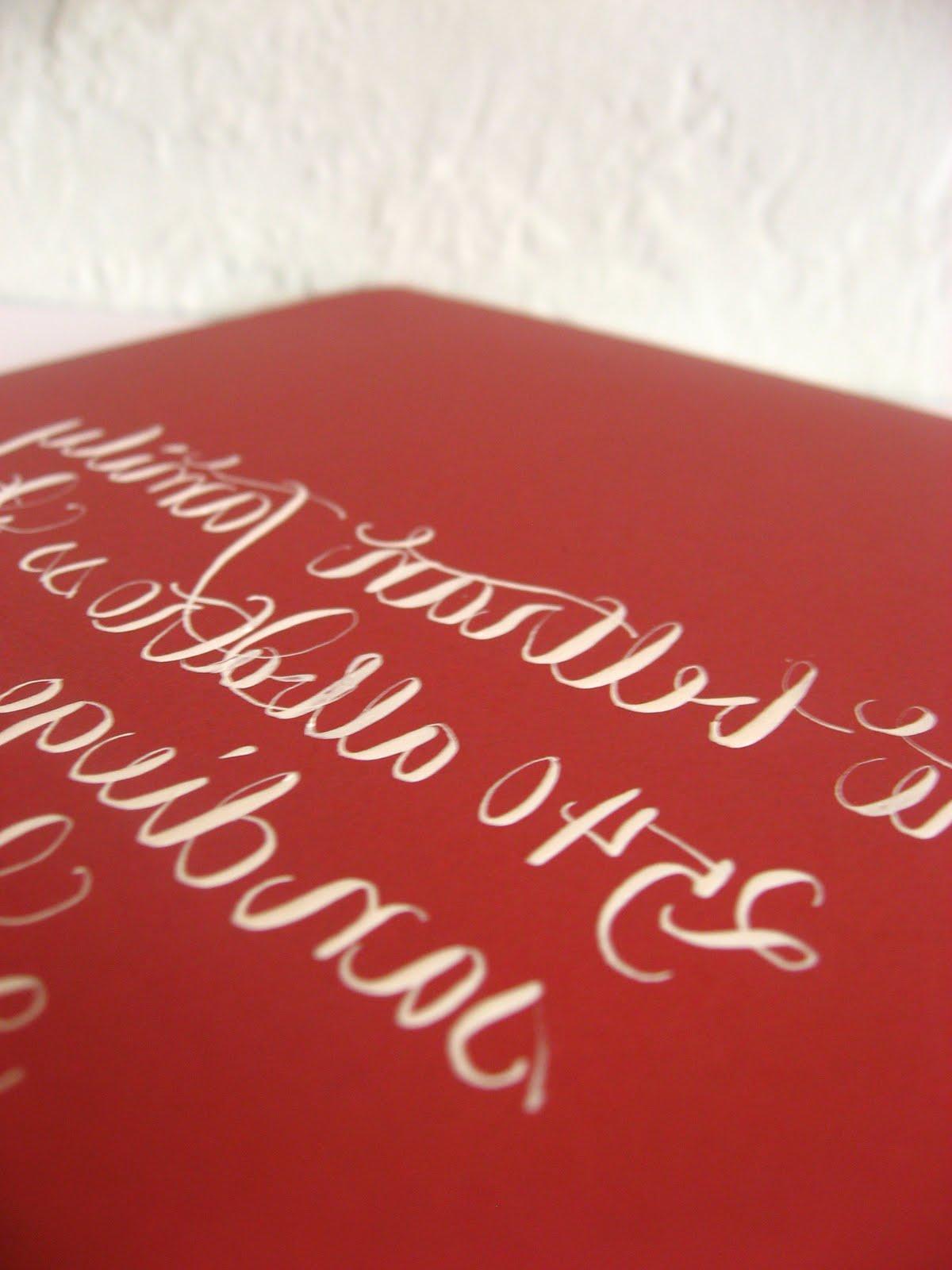 DIY   WEDDING CALLIGRAPHY