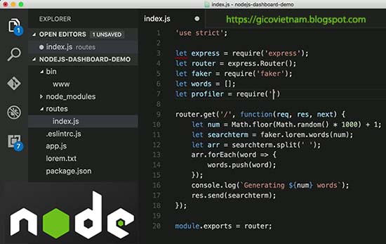 Trọn bộ kiến thức NodeJS