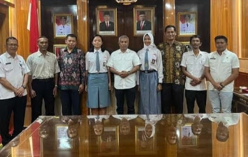 Lepas 2 Siswi SMA Terpilih Paskibraka Tingkat Nasional, Provinsi 2023