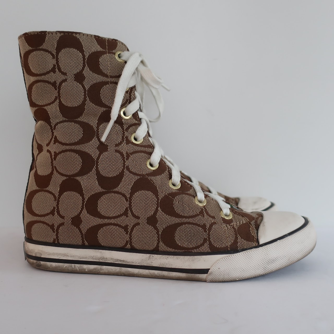 Coach Logo High Tops