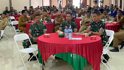 Kodim 0103 Aceh Utara Gelar Sosialisasi Implementasi Membangun Sinergi Bakti TNI 