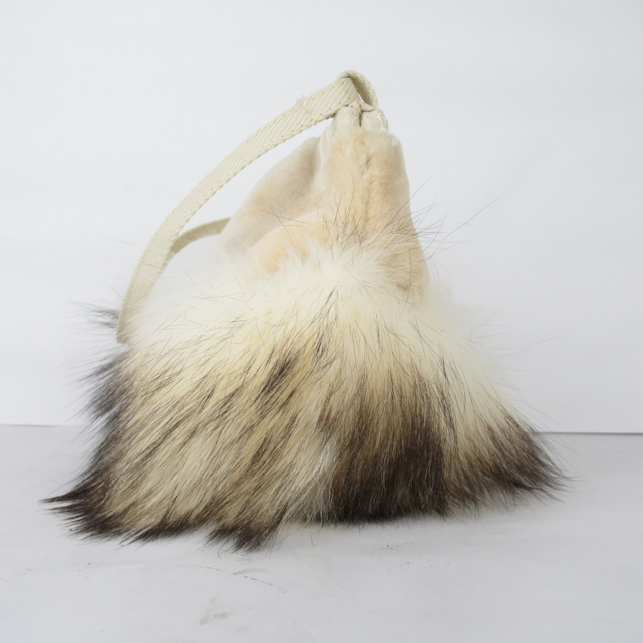 J. Mendel X LeSportsac Couture Fur Handbag