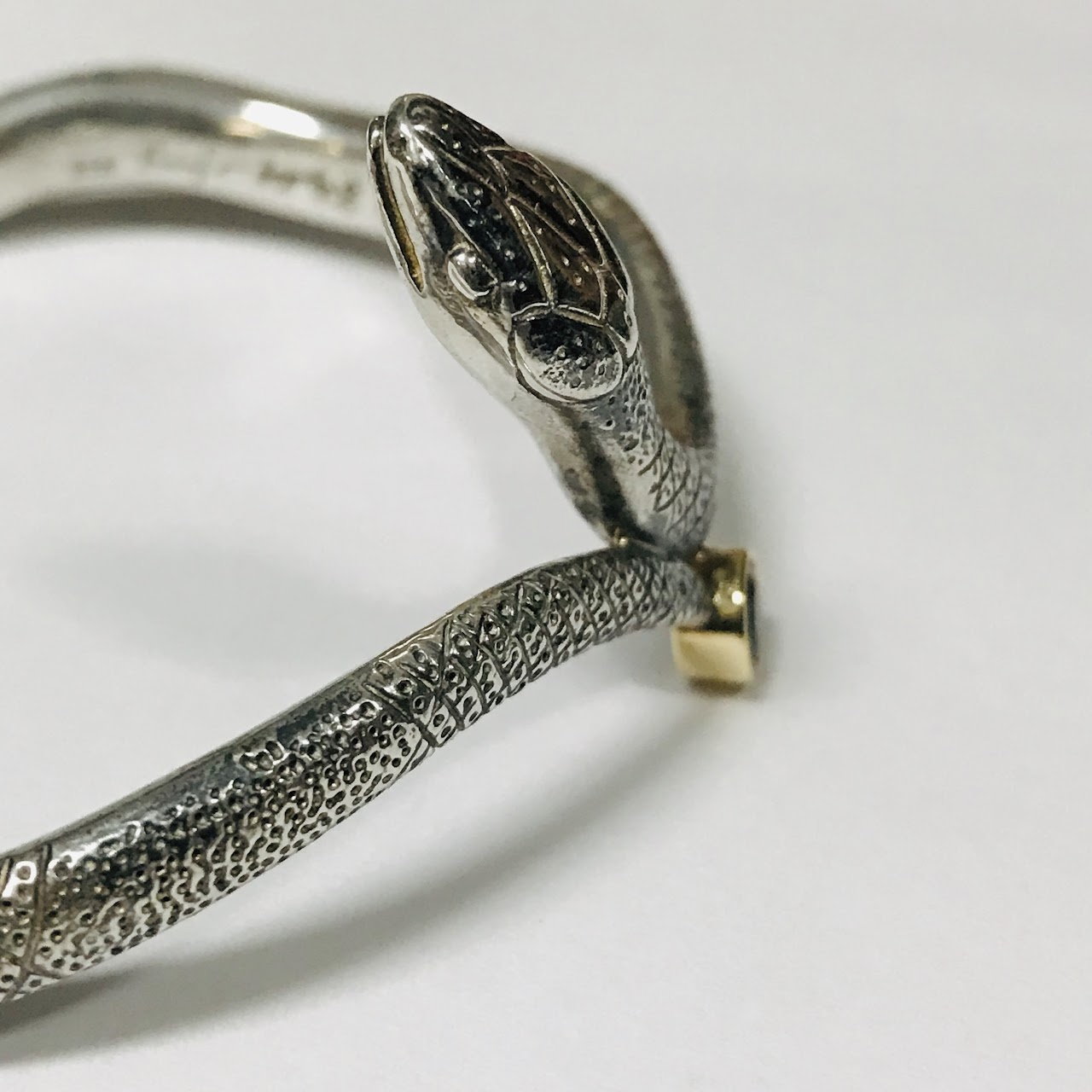 Robert Lee Morris + Elizabeth & James Sterling Snake Bangle