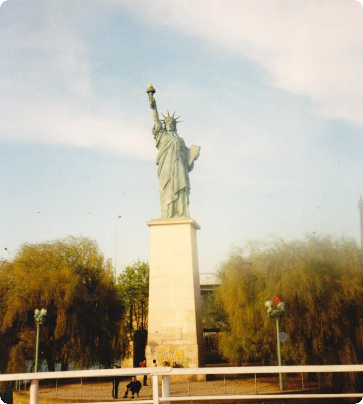 Frihedsgudningen - Pont de Grenelle, Paris