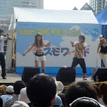 summer cosmo world festival in Yokohama, Japan 