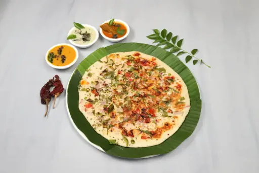 Onion Capsicum Tomato Uttapam