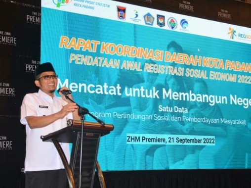 Wako Hendri Septa: Mari Dukung BPS Sukseskan Pendataan Regsosek 2022!
