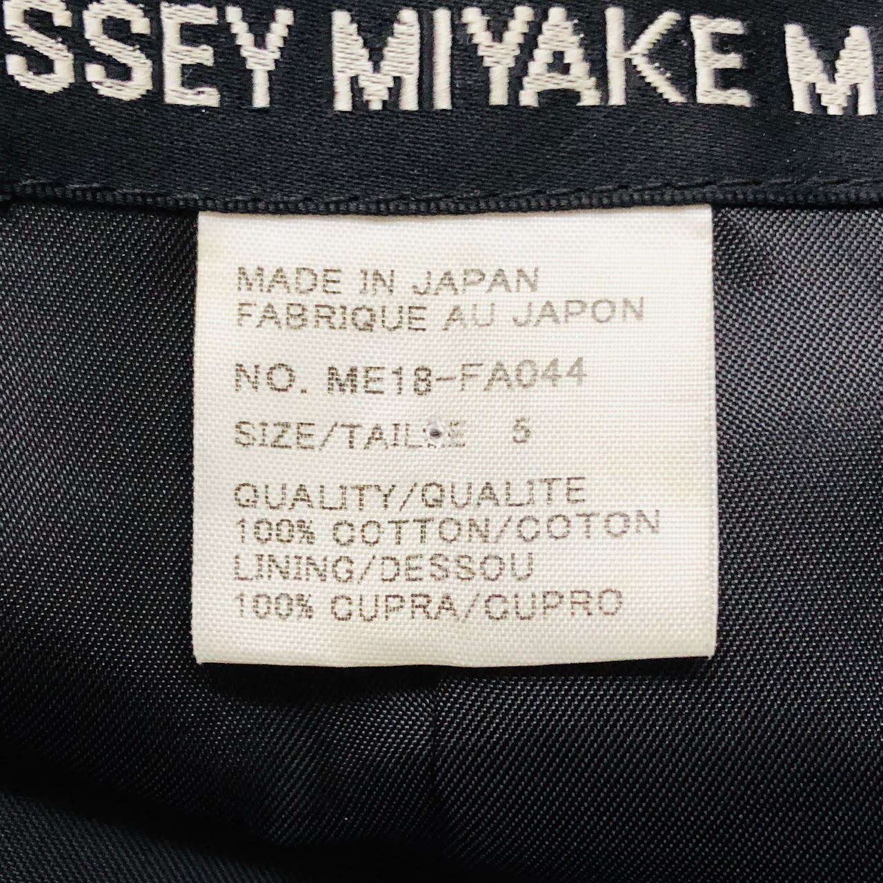 Issey Miyake Men Coat