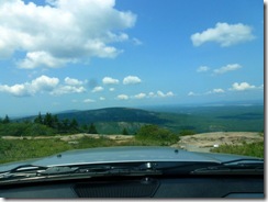 From an overlook on Cadillac Mountain