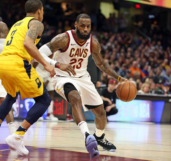 King James Adds White Laces to His Most Recent LeBron 15 PE