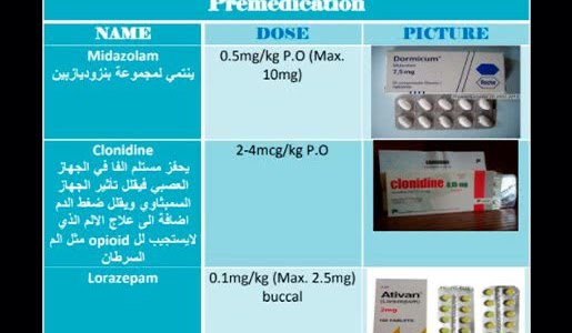 كتاب ادوية التخدير وجرعاتها pdf