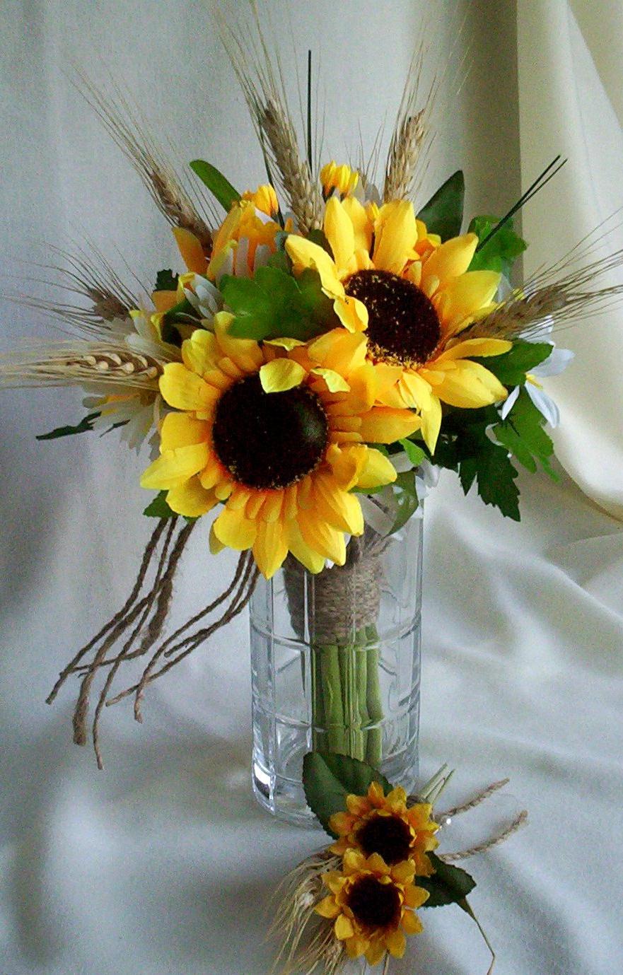 Sunflower Bridal Bouquet