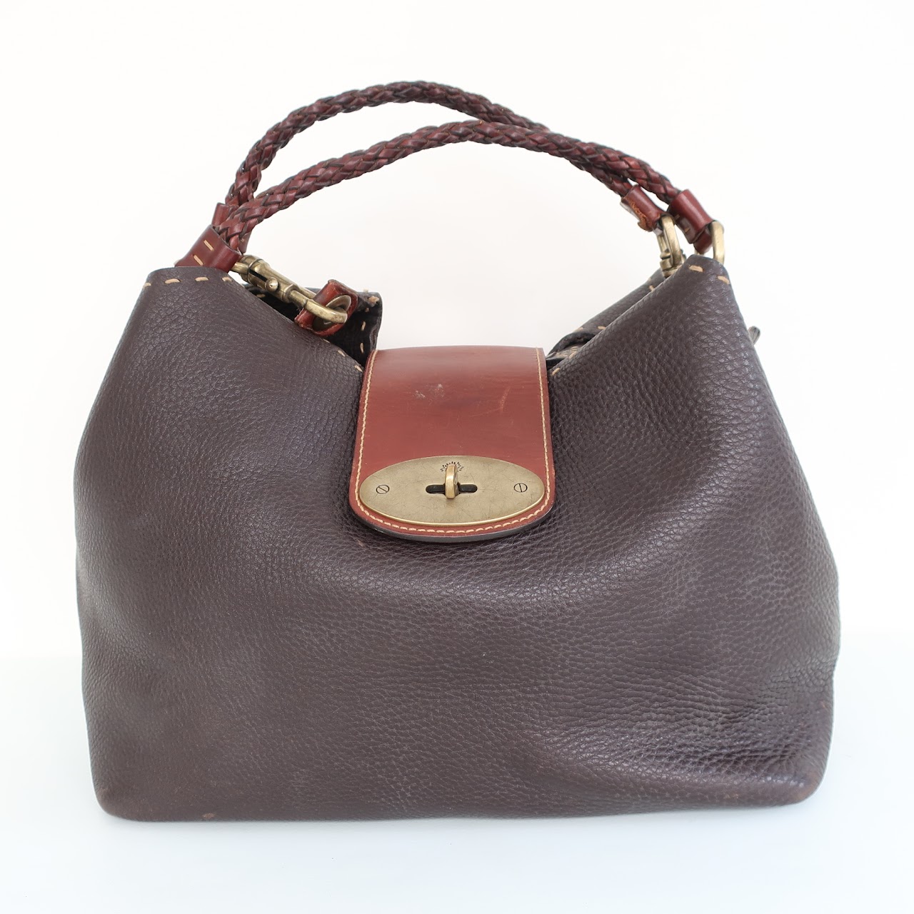 Mulberry Leather Shoulder Bag