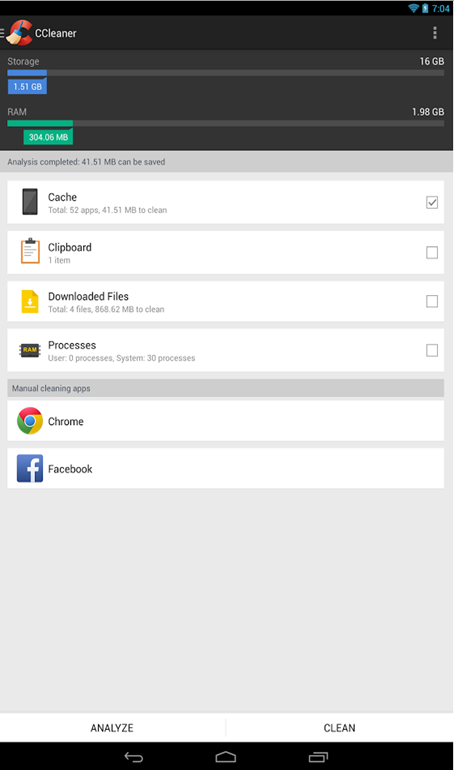 CCleaner Android