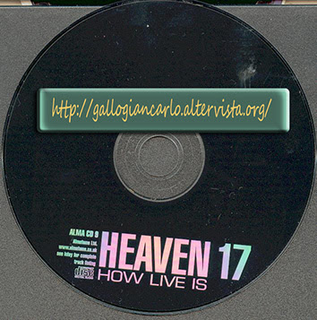 HEAVEN 17  "How Live Is" Cd musica Electronic New-Wave Synthpop