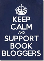 keep calm and support book bloggers