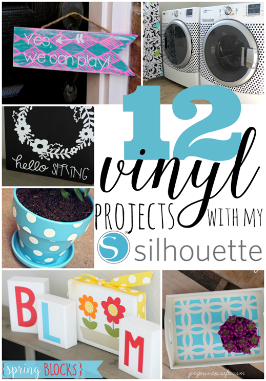 12 Vinyl Projects with my Silhouette at GingerSnapCrafts.com #Silhouette #SilhouetteRocks #vinyl_thumb[2]