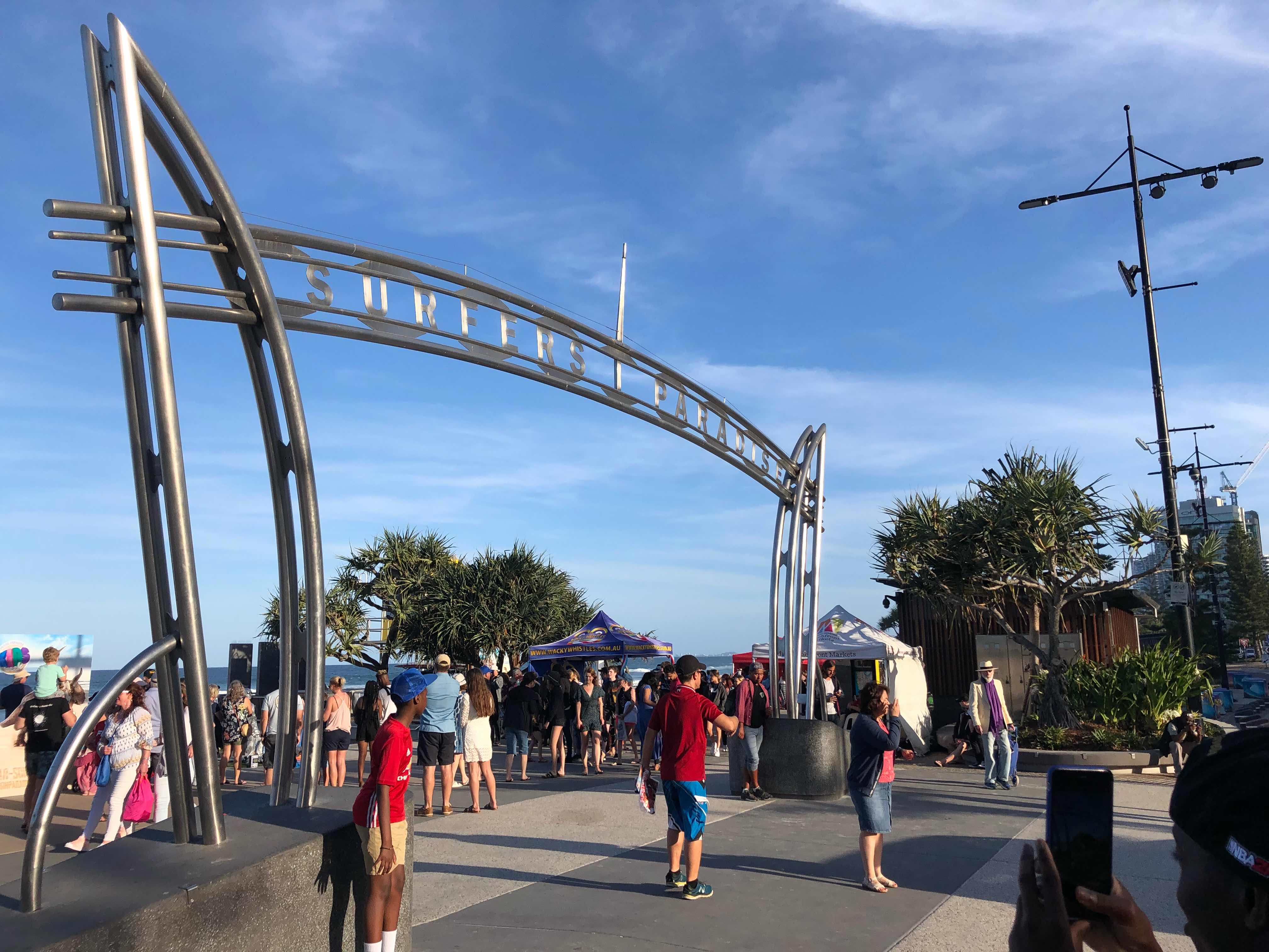 Arrêt à Gold Coast