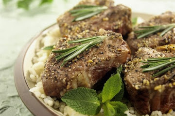 Herby Lamb Steaks