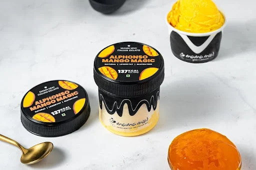 Alphonso Mango Magic Ice Cream Tub [125 ml]
