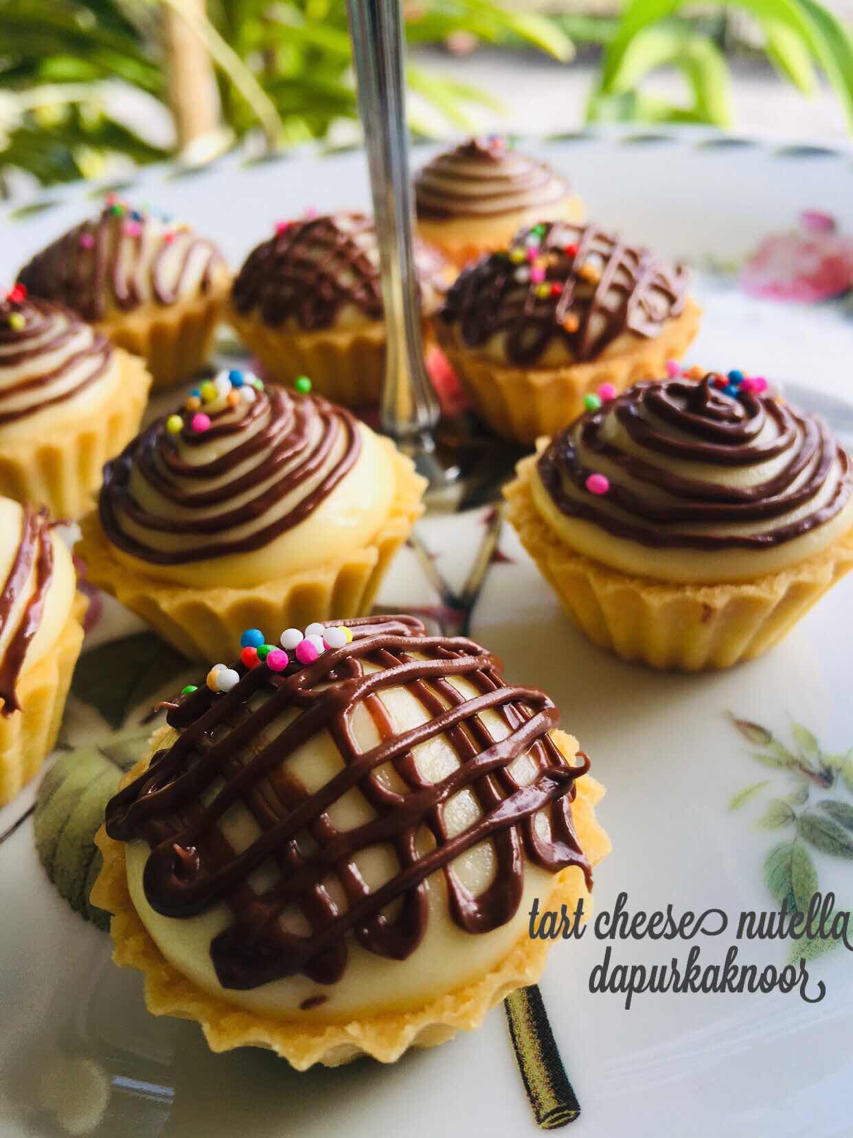 Tart Cheese Nutella Buncit - Dapur Kak Noor