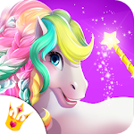 Cover Image of ダウンロード Magic Horse 🦄 Unicorn Caring Beauty Makeover 1.3.0 APK