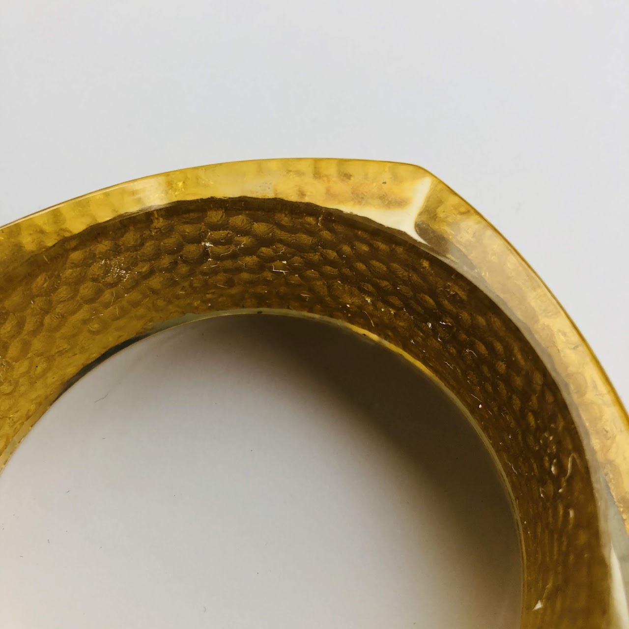 24K Gold and Acrylic Cuff