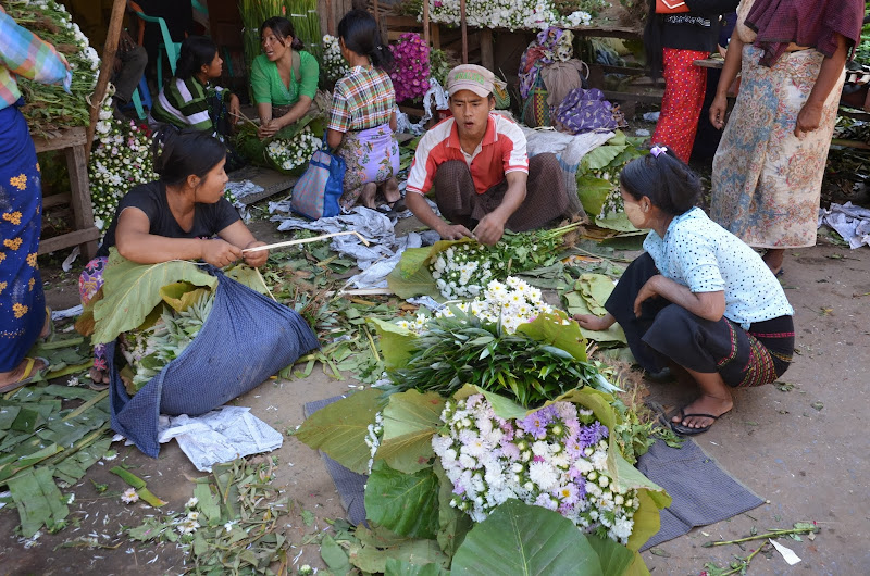 marché fleurs