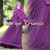 Contoh Dres Hijab Warna Ungu