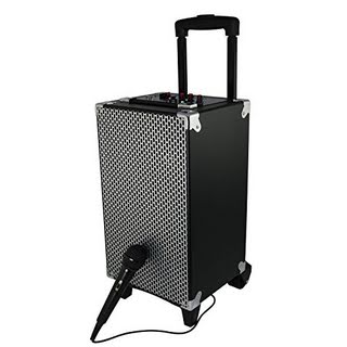 SoundLogic XT Rechargeable Wireless Bluetooth, USB, SD Card, & FM Radio Portable Tailgater Speaker System with Handle