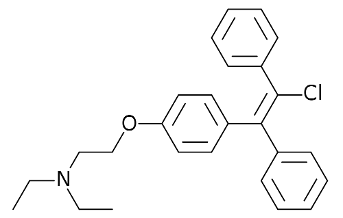 Structure Of Clomiphene  Citrate